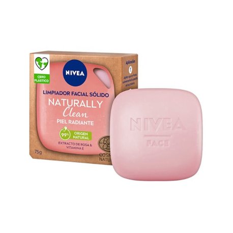 Barra Limpeza Facial Nivea Naturally Clean Luminosidade 75g 6834706