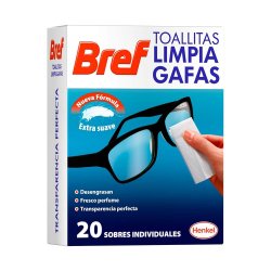 Toalhitas Limpa Lentes Bref 20un 6831802