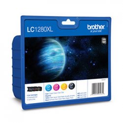 Pack Tinteiros Brother LC1280XLVALBP 4 Cores BROLC1280HYVALBP