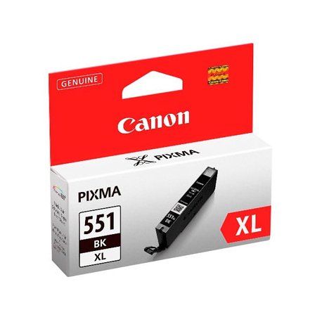 Tinteiro Canon 551XL Preto Foto 6443B001 11ml CANCLI551BKXL