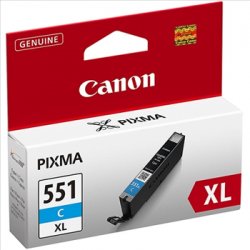 Tinteiro Canon 551XL Azul 6444B001 11ml CANCLI551CXL