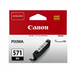 Tinteiro Canon 571 Preto 0385C001 7ml CANCLI571BK