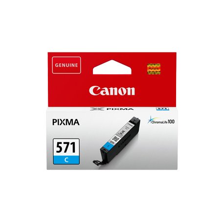 Tinteiro Canon 571 Azul 0386C001 7ml CANCLI571C