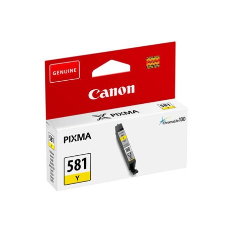 Tinteiro Canon 581 Amarelo 2105C001 5,6ml CANCLI581Y