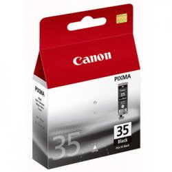 Tinteiro Canon 35 Preto 1509B001 9,3ml 200 Pág. CANPGI35BK