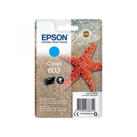 Tinteiro Epson 603 Azul C13T03U24010 2,4ml EPSC13T03U24010