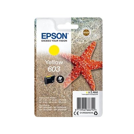 Tinteiro Epson 603 Amarelo C13T03U44010 2,4ml EPSC13T03U44010