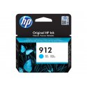 Tinteiro HP 912 Azul 3YL77A 3ml 315 Pág. HP3YL77A