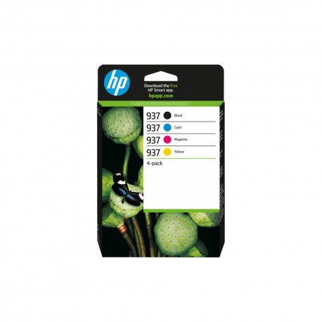 Pack Tinteiros HP 937 4 Cores 6C400NE HP6C400NE