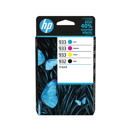 Pack Tinteiros HP 932/933 4 Cores 6ZC71A 8.5ml/4ml HP6ZC71A