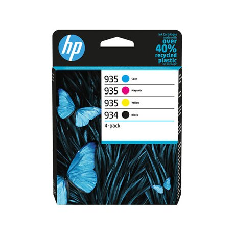 Pack Tinteiros HP 934/935 Preto/Cor 6ZC72A 10ml/4.5ml HP6ZC72A