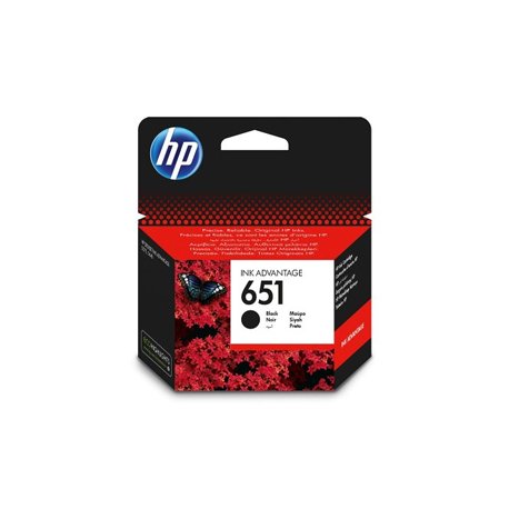 Tinteiro HP 651 Preto C2P10A 600 Pág. HPC2P10A