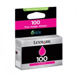 Tinteiro LEXMARK Retorno 100 Magenta 14N0901E 200 Pág. LEX14N0901E