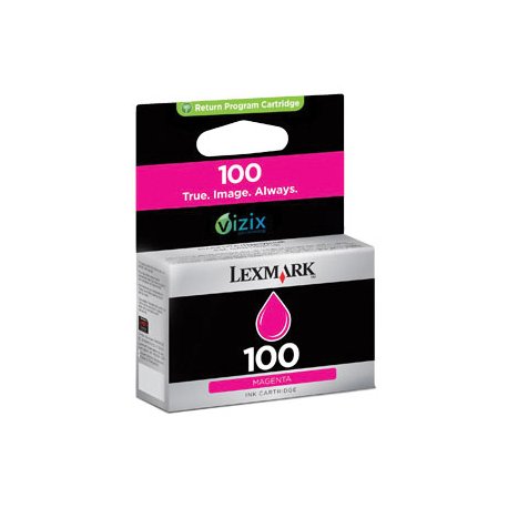 Tinteiro LEXMARK Retorno 100 Magenta 14N0901E 200 Pág. LEX14N0901E