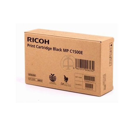 Tinta Ricoh MP-C1500E Preto 888547 RIC888547