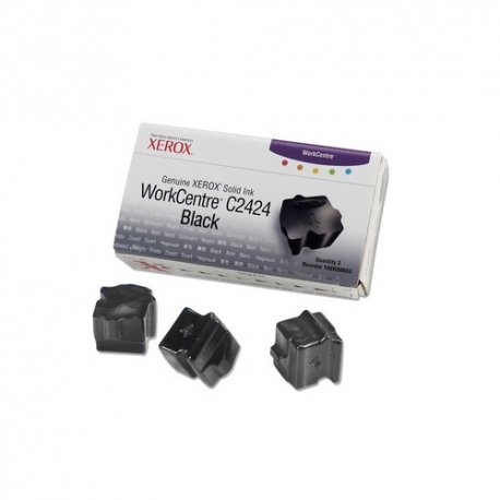 Pack Tinta Sólida Compatível Xerox Preto 108R00663 3un CPT-X108R00663