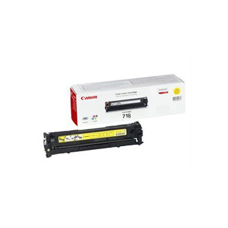 Toner Canon 718 Amarelo 2659B002 2900 Pág. CAN718Y