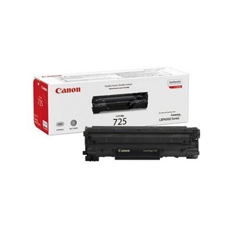 Toner Canon 725 Preto 3484B002 1600 Pág. CAN725