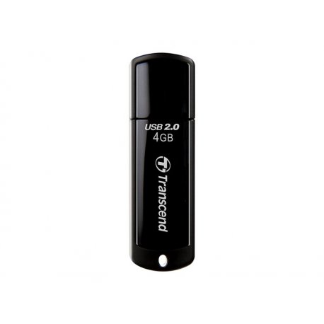 Transcend JetFlash 350 - Drive flash USB - 4 GB - USB 2.0 - preto TS4GJF350