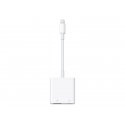 Apple - Adaptador Lightning - Lightning macho para USB, Lightning fêmea MX5J3ZM/A