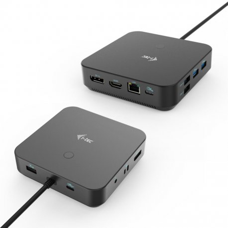 Docking Station i-tec USB-C HDMI 2x Displayport com alimentação até 100W - s/Carregador C31TRIPLE4KDOCKPDPRO