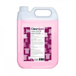 Amaciador Roupa Cleanspot Rosa 185 Doses 5L 6832002