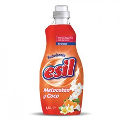 Amaciador Roupa Esil Pêssego e Coco 60 Doses 1,5L 6831214