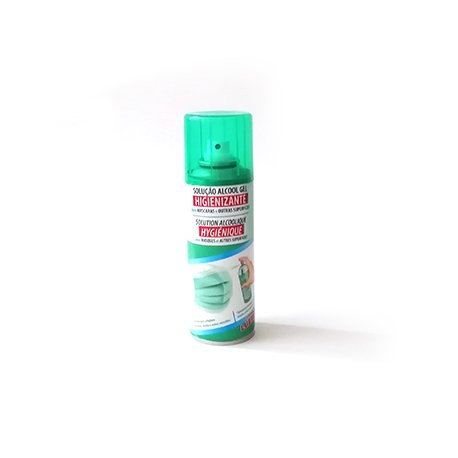 Solução Álcool Gel Higienizante Spray para Máscaras 200ml 683112525