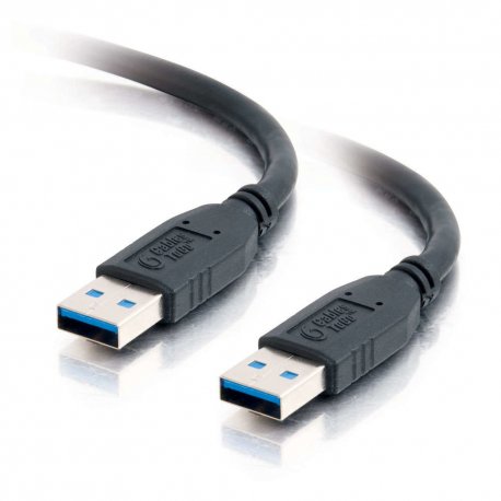 C2G - Cabo USB - USB Tipo A (M) para USB Tipo A (M) - USB 3.0 - 2 m - preto 81678