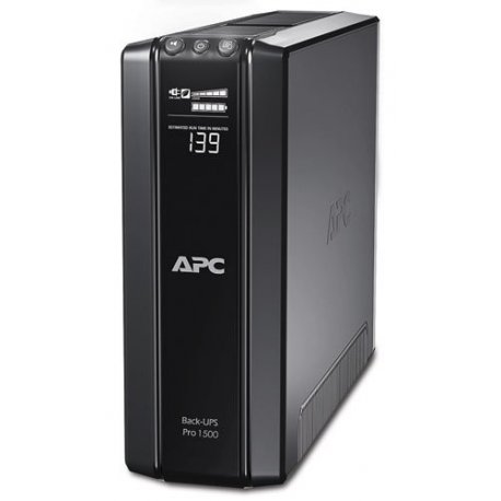 APC Back-UPS Pro 1500 - UPS - AC 230 V - 865 Watt - 1500 VA - USB - conectores de saída: 6 - Bélgica, França BR1500G-FR