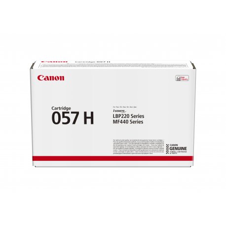 Toner CANON 057 Preto Alto Rendimento - i-SENSYS LBP22x LBP23x MF44x MF45x (9.000) 3010C002