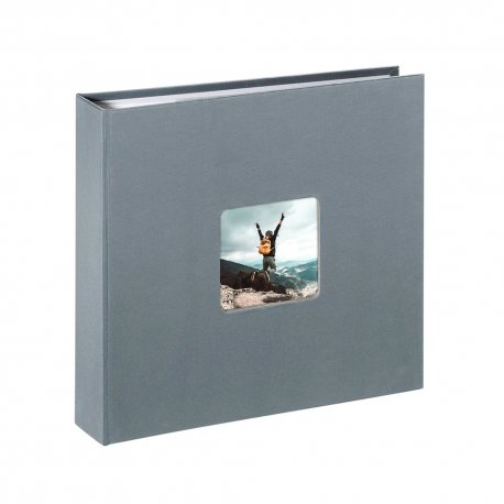 Album Foto 22,5x22cm 80 Folhas Fine Art Cinza HAM1704