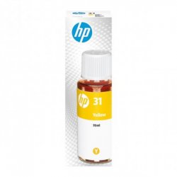 Tinteiro HP 31 Amarelo 1VU28A 70ml 8000 Pág. HP1VU28A