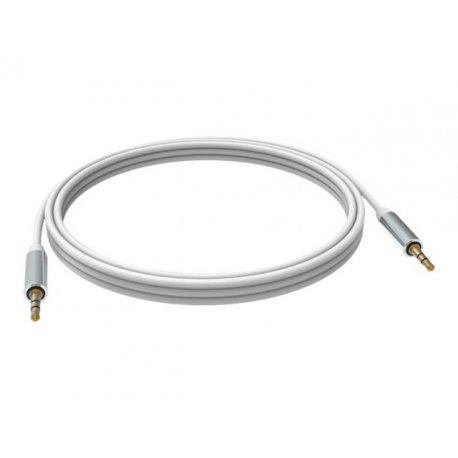 VISION Professional installation-grade stereo mini jack cable - LIFETIME WARRANTY - gold plated connectors - double-insulated w