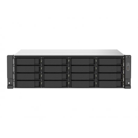 QNAP TS-1673AU-RP - Servidor NAS - 16 baias - montável em bastidor - SATA 6Gb/s - RAID (expansão de disco rígido) RAID 0, 1, 5,