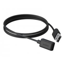 Suunto - Cabo de dados / carregamento - USB macho para terminal (magnético) - preto SS022993000