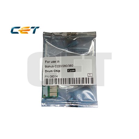 CET Drum Chip CMY Konica Minolta Bizhub C220,C280,C360 MICE8314