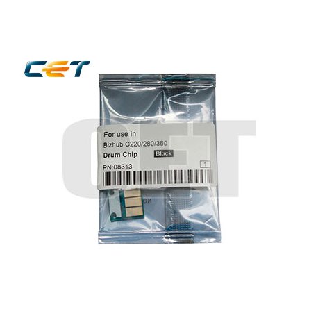 CET Drum Chip Black Konica Minolta Bizhub C220,C280,C360 MICE8313