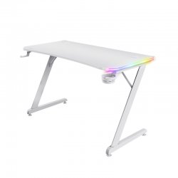 Secretária TRUST GXT709W LUMINUS RGB, white 25328