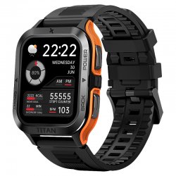 SmartWatch MAXCOM FW67 Titan Pro Orange FW67TitanProOrange