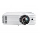 Optoma W309ST - Projector DLP - portátil - 3D - 3800 lumens - WXGA (1280 x 800) - 16:10 - 720p - lentes fixas de projeção de cu