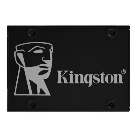 Kingston KC600 - SSD - encriptado - 1 TB - interna - 2.5" - SATA 6Gb/s - 256-bits AES - TCG Opal Encryption, Self-Encrypting Dr