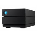 LaCie 2big RAID STHJ36000800 - Matriz de disco rígido - 36 TB - 2 baias - HDD 18 TB x 2 - USB 3.1 Gen 2 (externo) - com Plano d