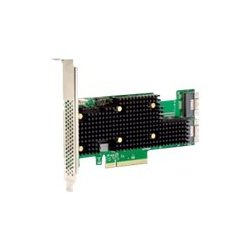 Broadcom HBA 9620-16i - Controlador de armazenamento (RAID) - 16 Canal - SATA 6Gb/s / SAS 24Gb/s / PCIe 4.0 (NVMe) - RAID (expa