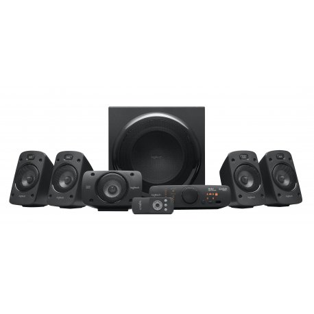 Logitech Z-906 - Sistema de altifalante - para home theater - canal 5.1 - 500 Watt (Total) 980-000468