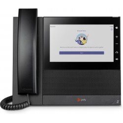 Poly CCX 600 for Microsoft Teams - Telefone VoIP com identificação do chamador/chamada em espera - SIP, RTP, RTCP - 24 linhas -