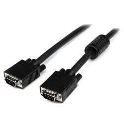 StarTech.com 15m Coax High Resolution Monitor VGA Cable HD15 M/M - Cabo VGA - HD-15 (VGA) (M) para HD-15 (VGA) (M) - 15 m - mol