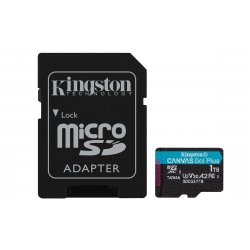 MicroSD Kingston Canvas Go Plus 1TB class10 UHS-I U3 V30 A2(170MB/s-90MB/s) SDCG3/1TB