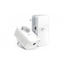 Kit Adaptador Powerline TP-Link AV1000 Gigabit Passthrough ac Wi-Fi TL-WPA7617KIT