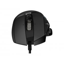 Logitech Gaming Mouse G502 (Hero) - Rato - óptico - 11 botões - sem fios, com cabo - 2.4 GHz - receptor sem fio USB 910-005568